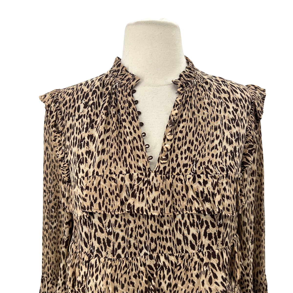 Mint Velvet Tan Dress