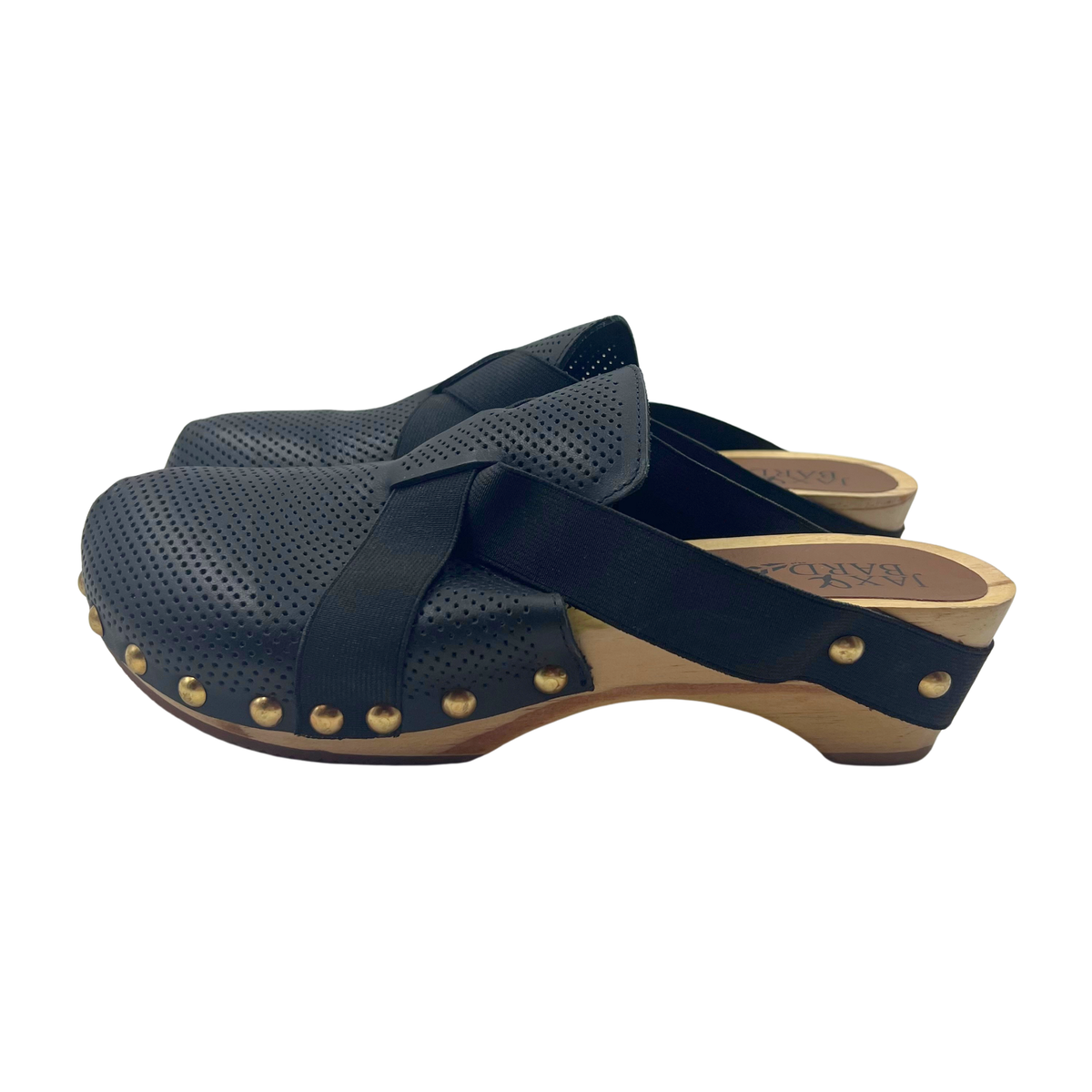 Jax & Bard 40 Black/Brown Mules