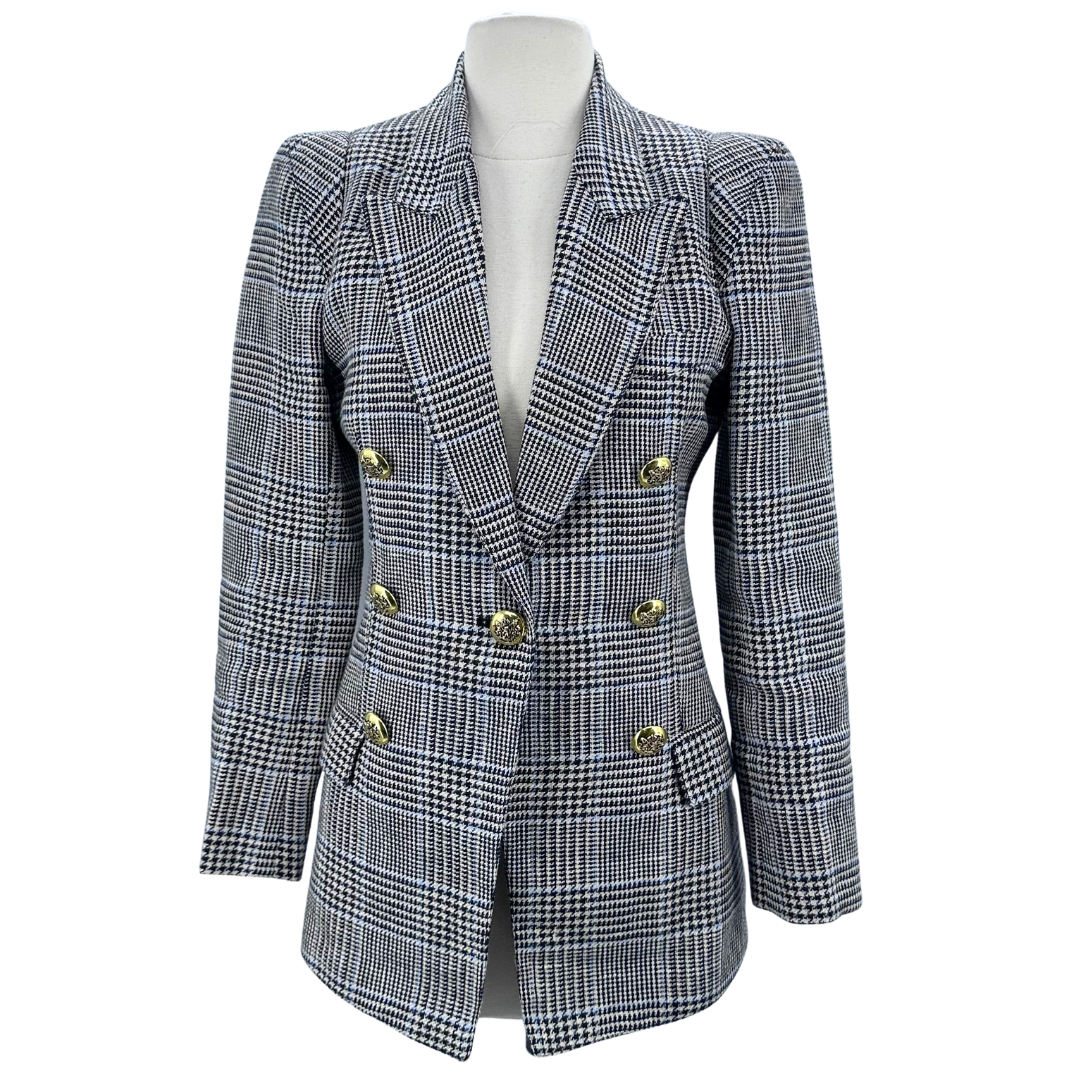 Smythe tan/black/blue Blazer