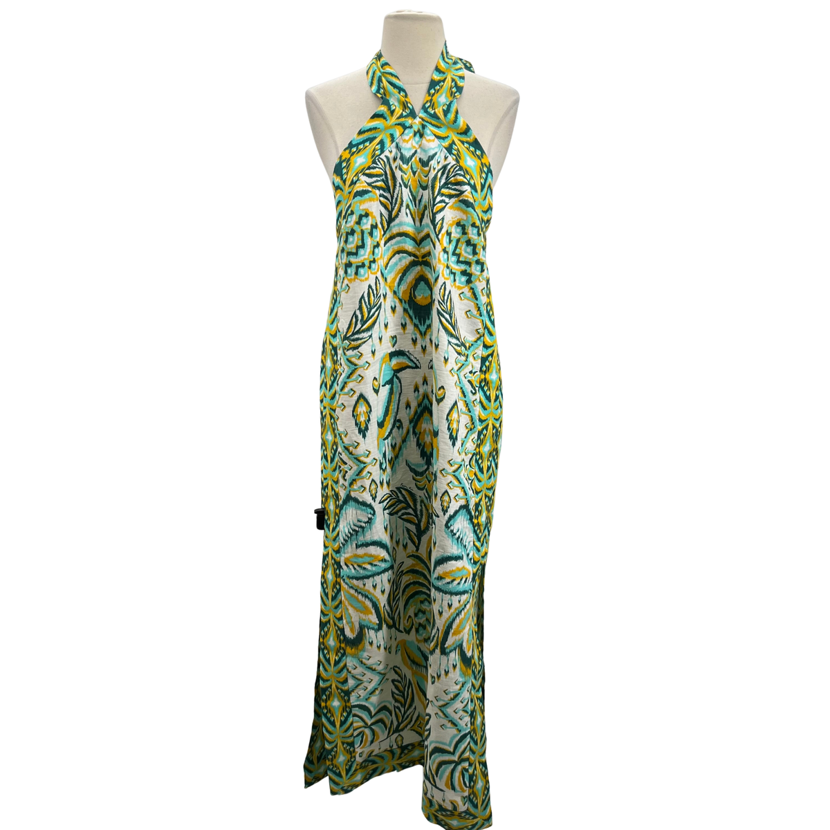 Farm Rio Blue multi Maxi Dress