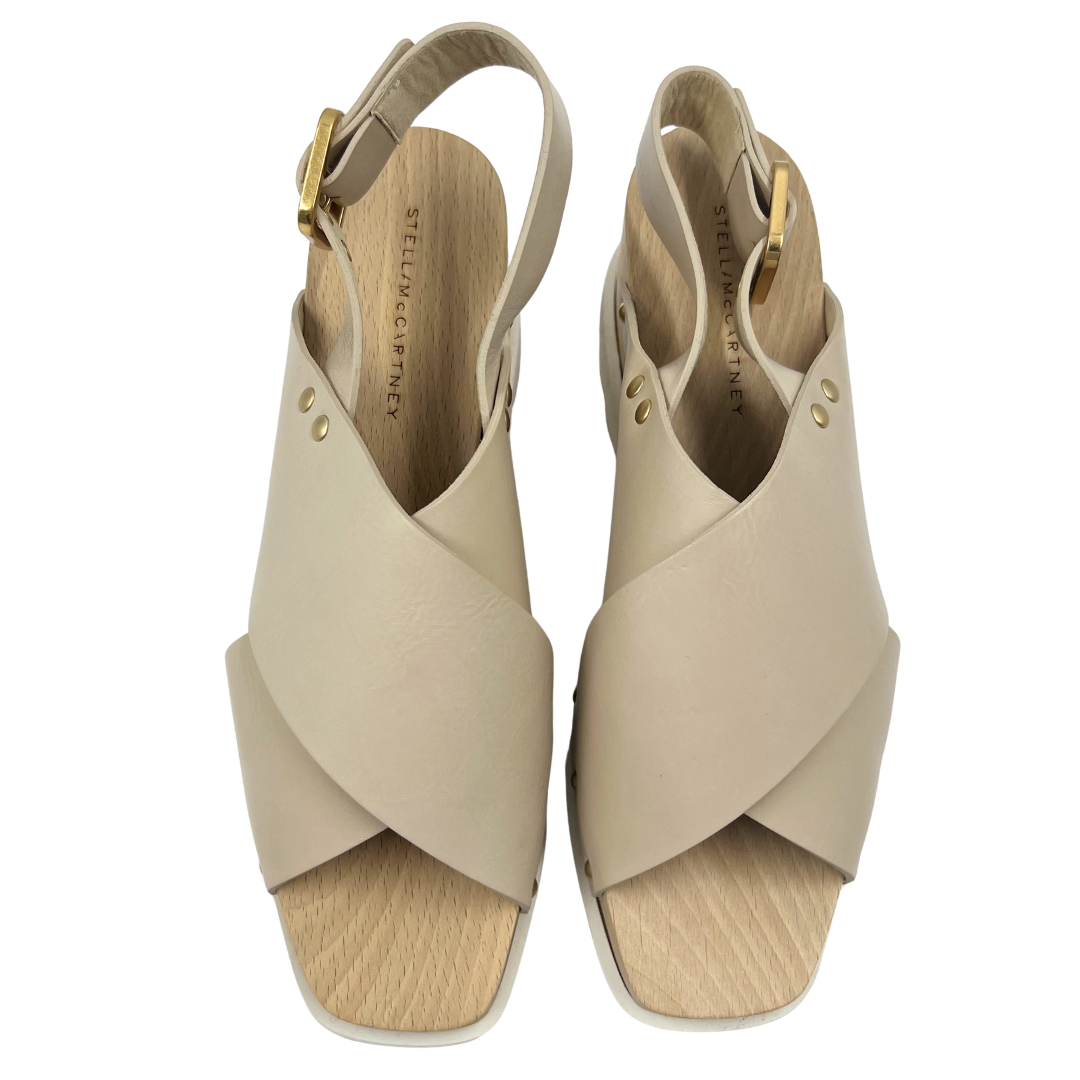 Stella McCartney 10 Tan Sandals