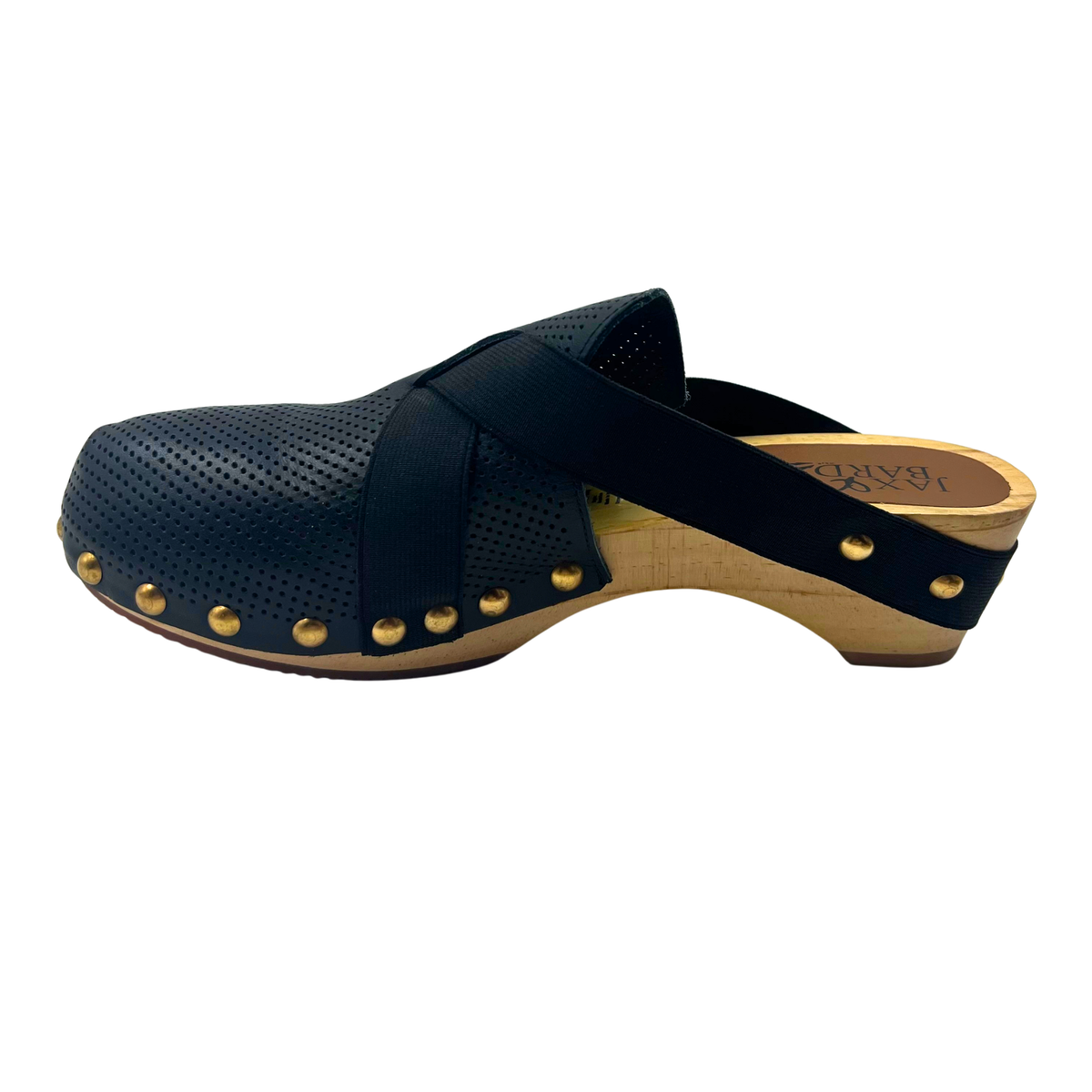 Jax & Bard 40 Black/Brown Mules
