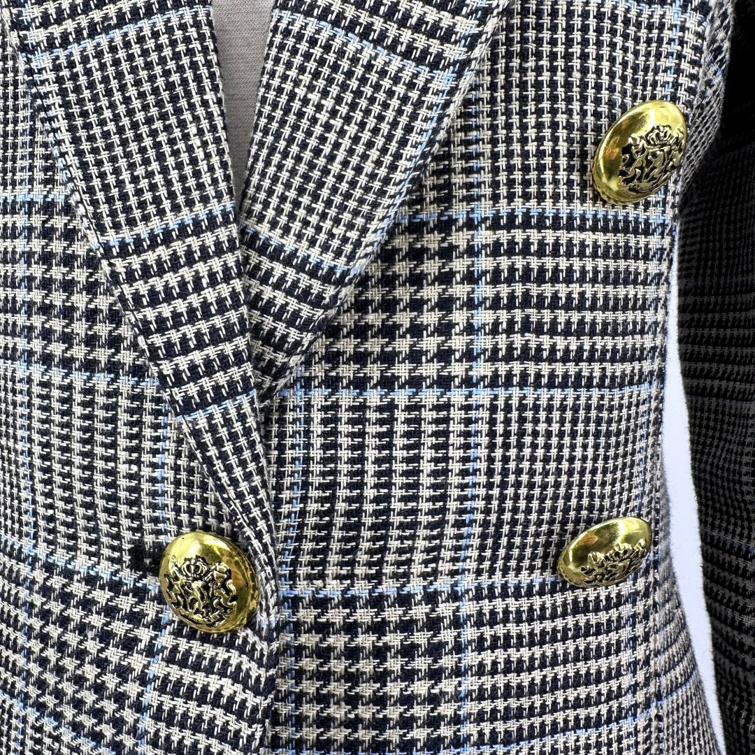 Smythe tan/black/blue Blazer