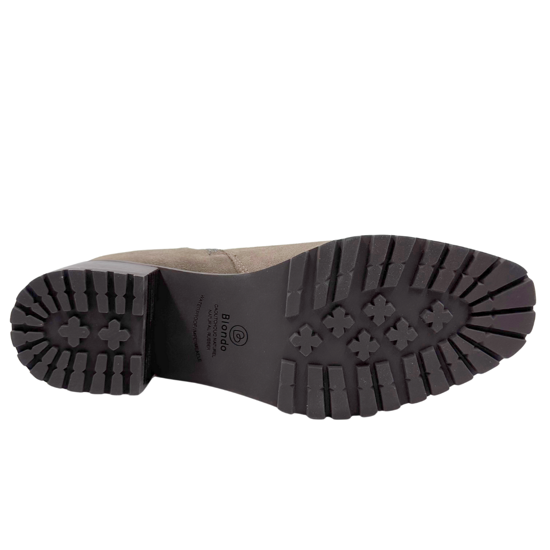 Blondo 7.5 Grey Suede Boots