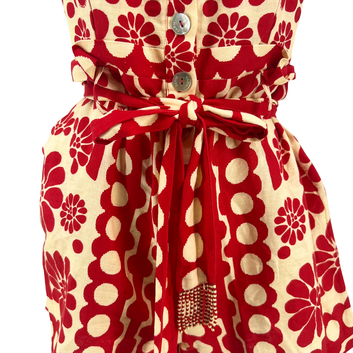 Farm Rio Red/Yellow Romper