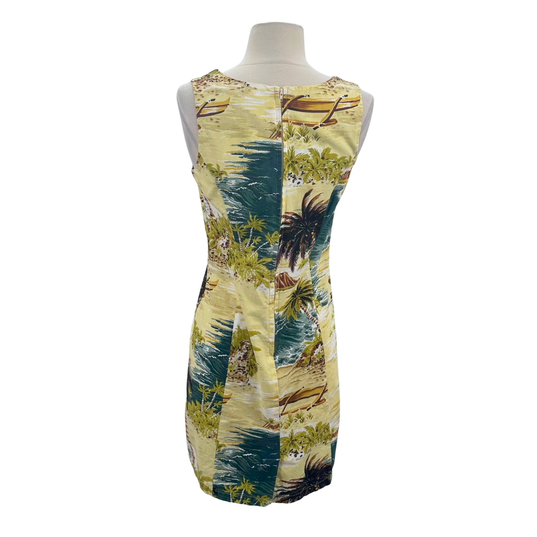 Kona Malia Green Multi Dress