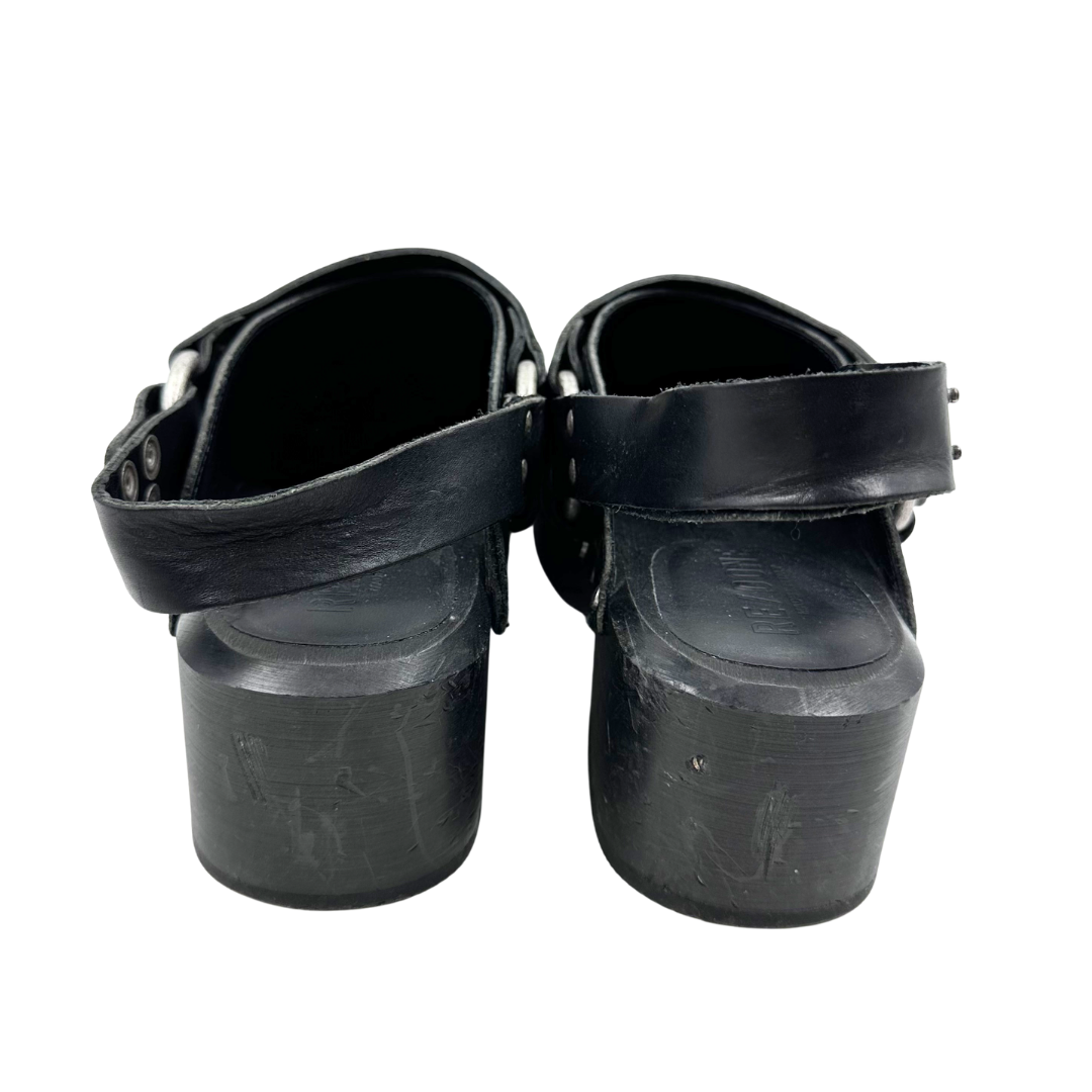 RE/DONE 39 Black Clogs