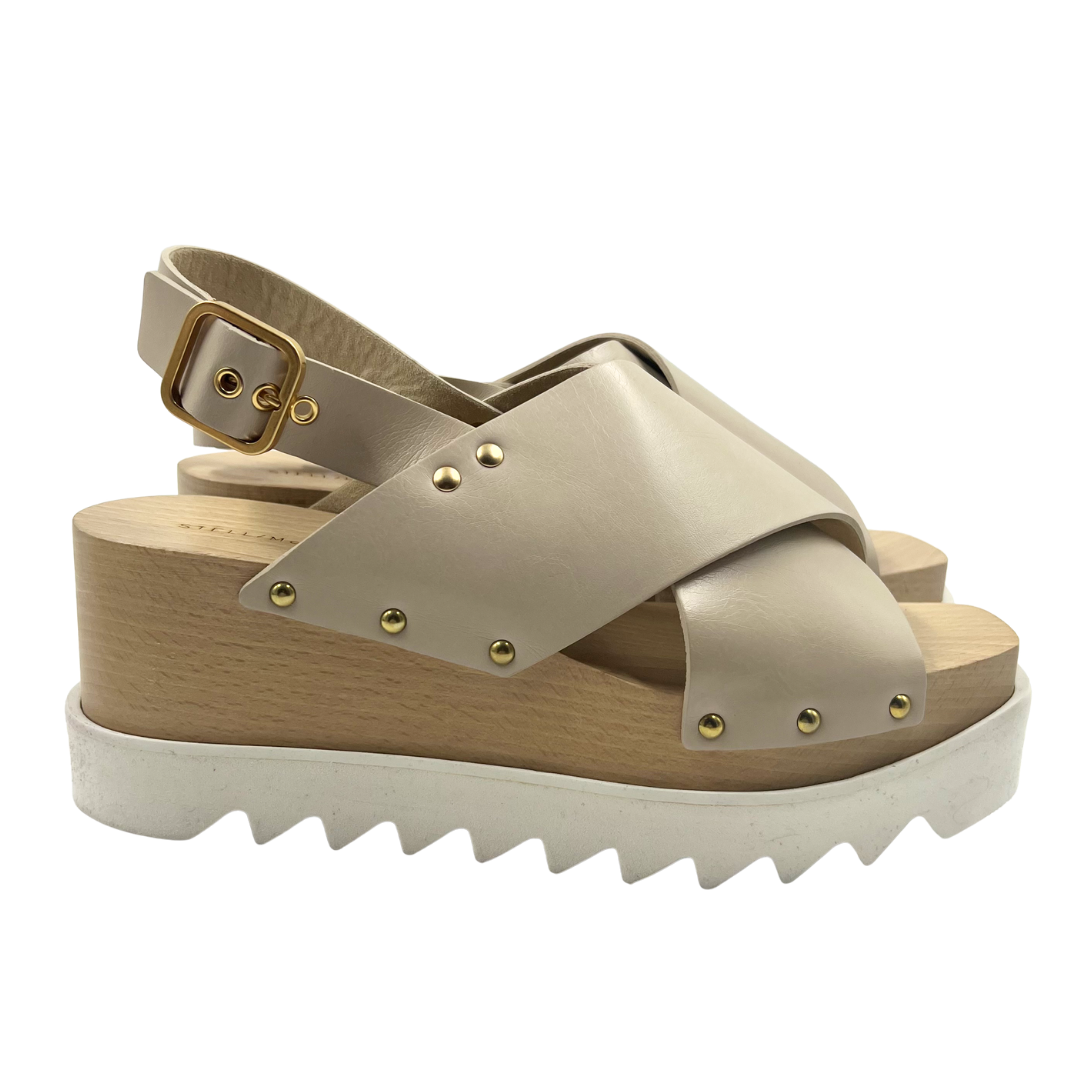 Stella McCartney 10 Tan Sandals