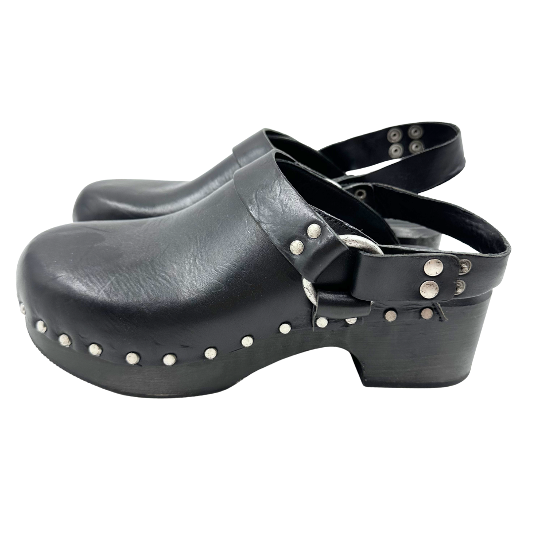 RE/DONE 39 Black Clogs