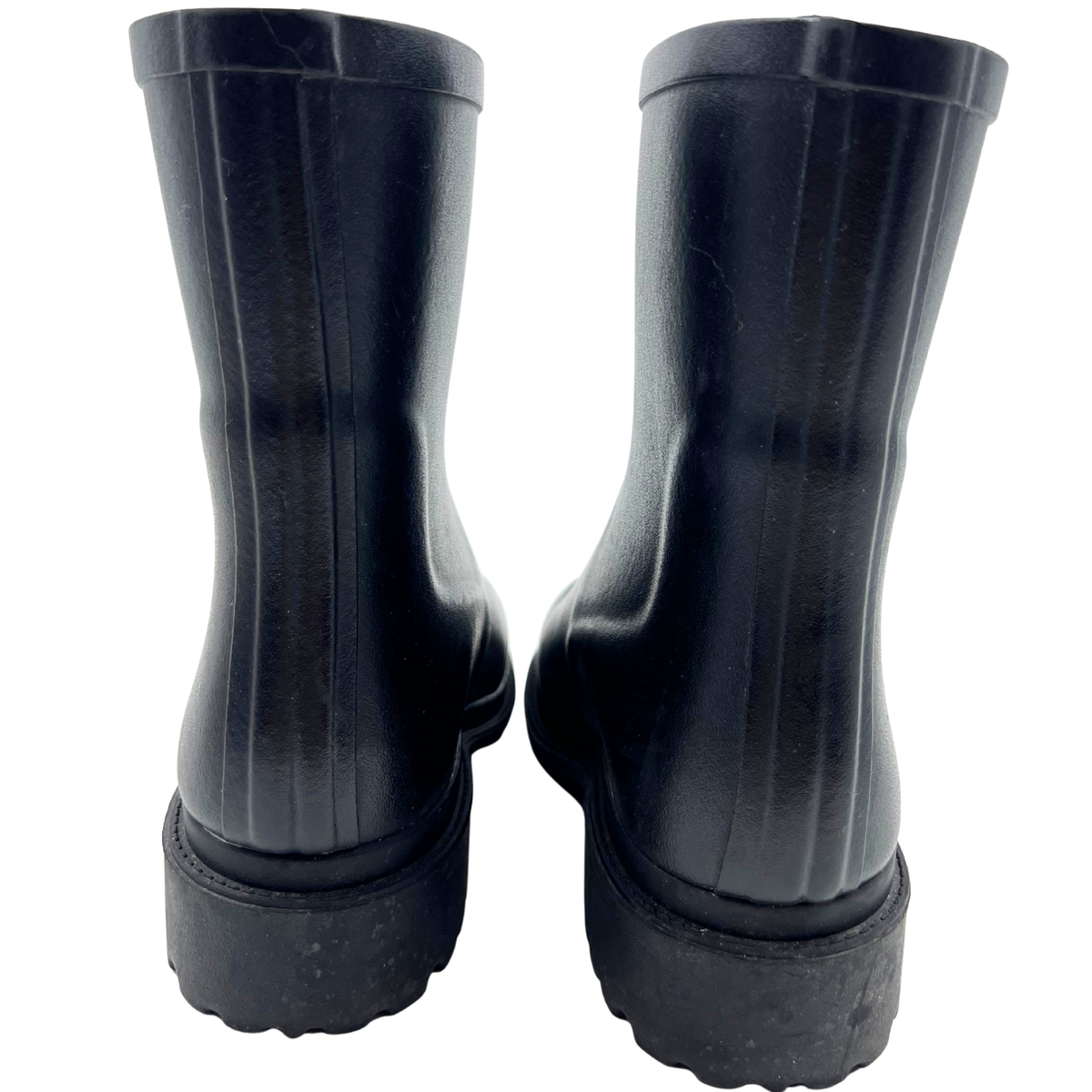 Aigle 7 37 Black Rubber Booties