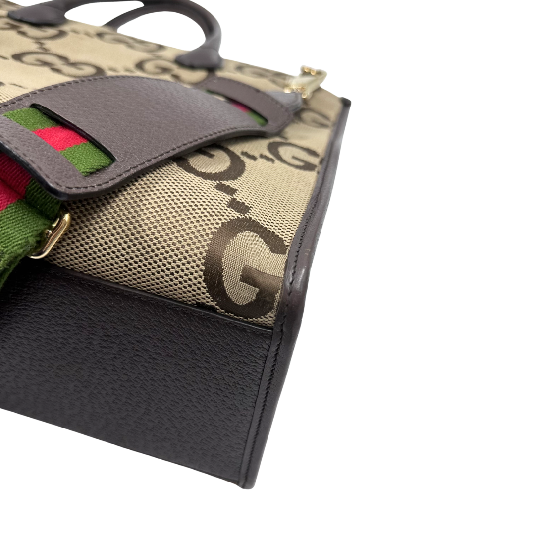Gucci Jumbo GG Web Tote