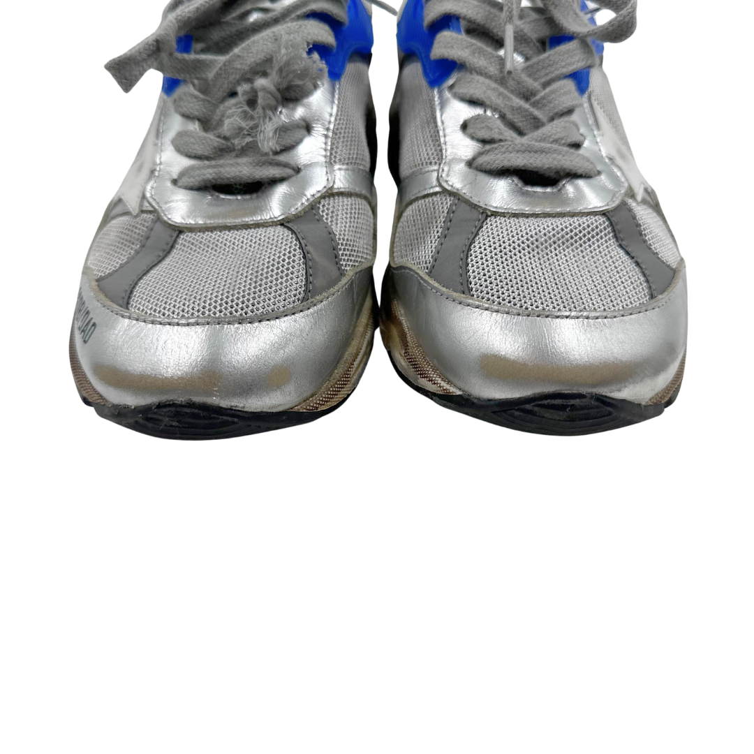 Golden Goose 7 37 Blue/Silver Dad Star Sneakers