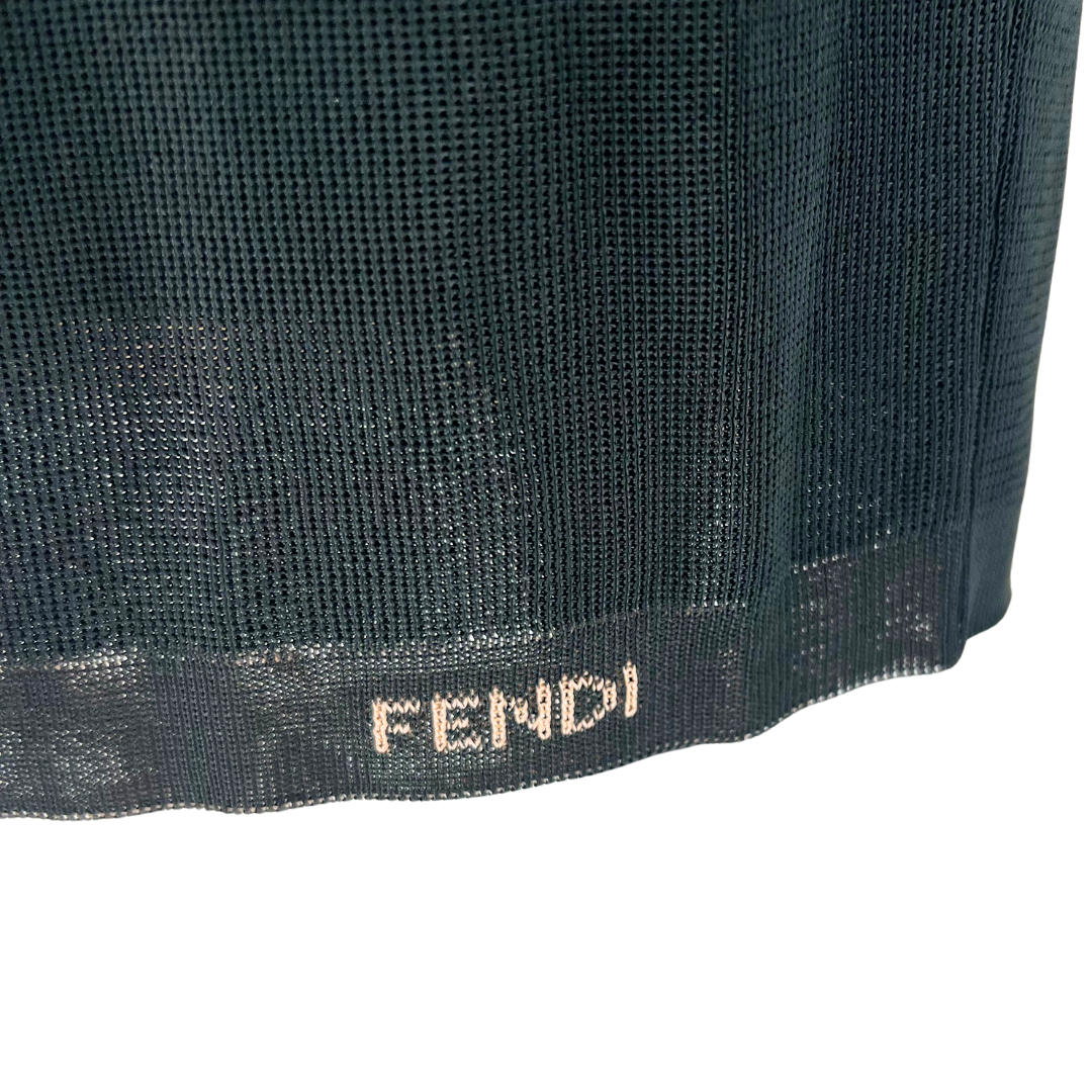 Fendi Grey Skirt