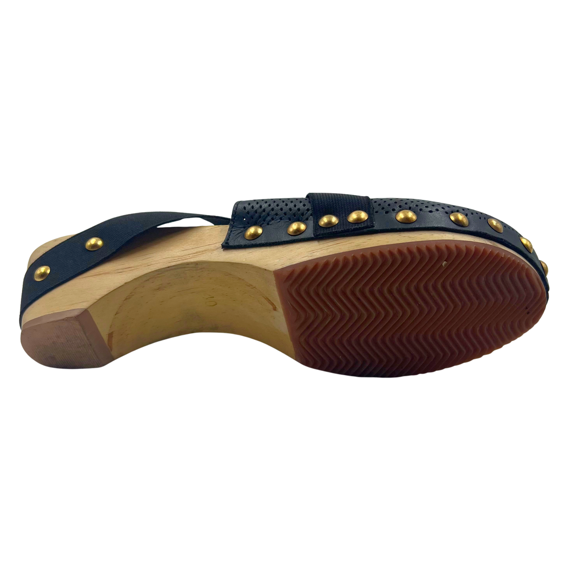 Jax & Bard 40 Black/Brown Mules