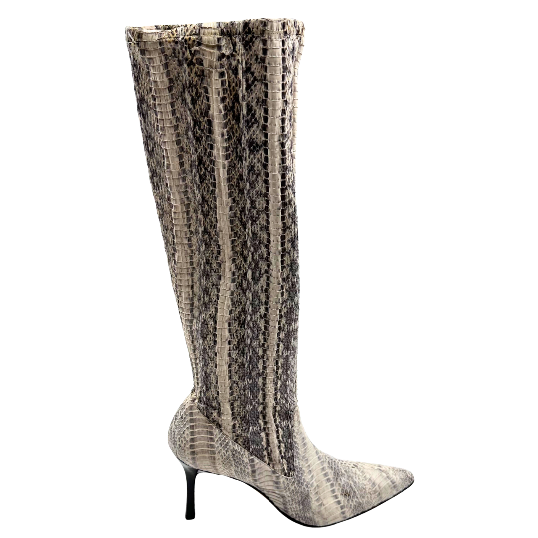 Manolo Blahnik 39.5 Cream Boots