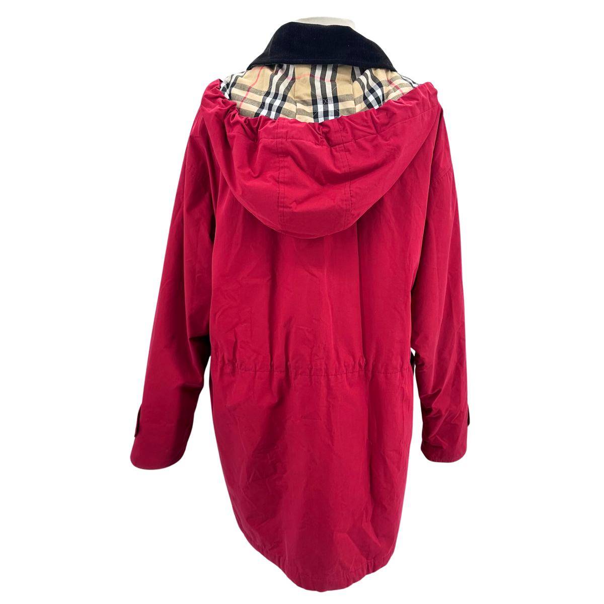 Burberrys Size L Red/Tan Jacket