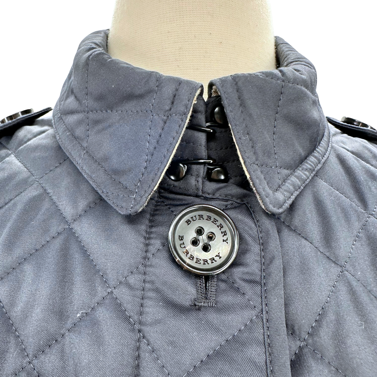 Burberry Navy Coat