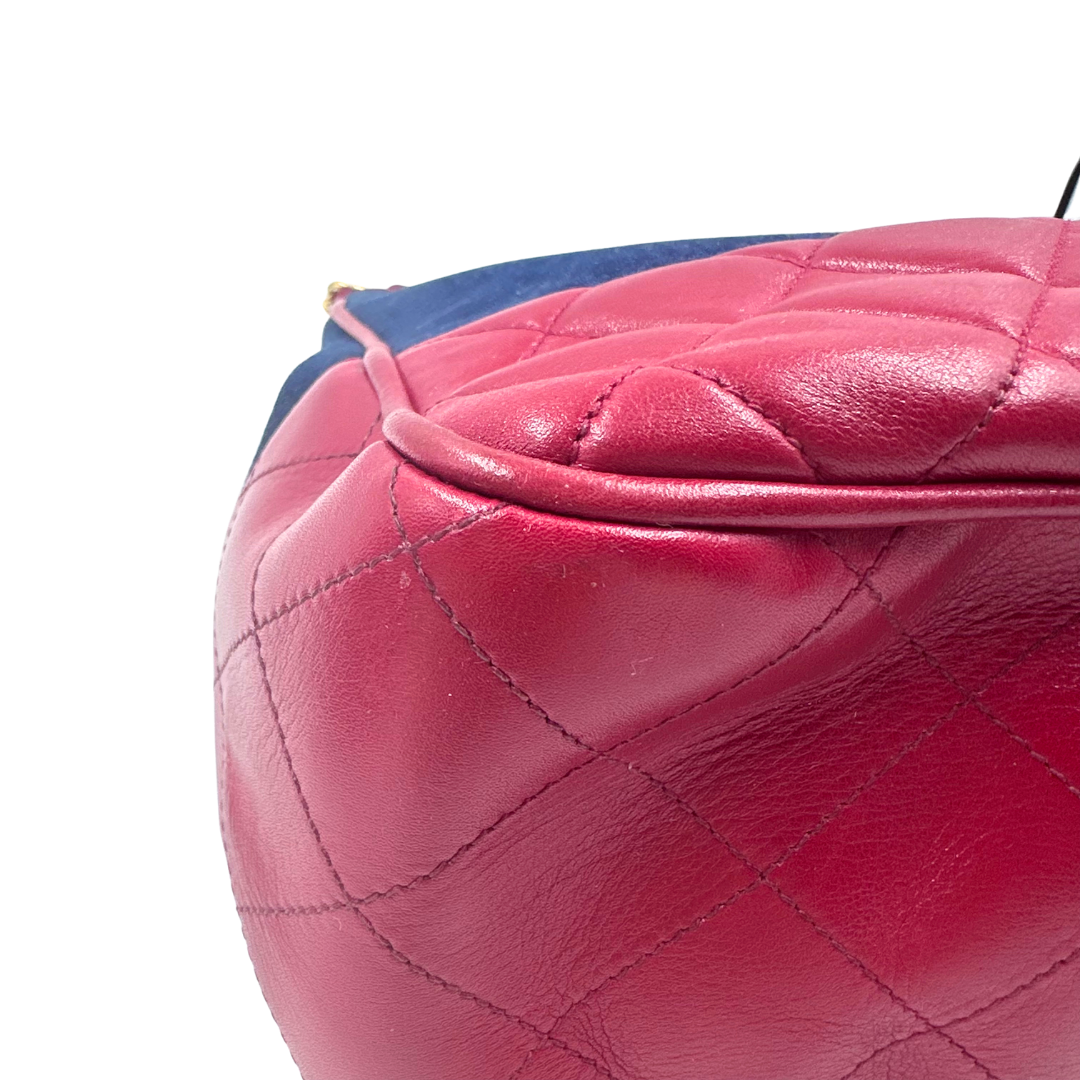 Chanel Denim Chain Tote