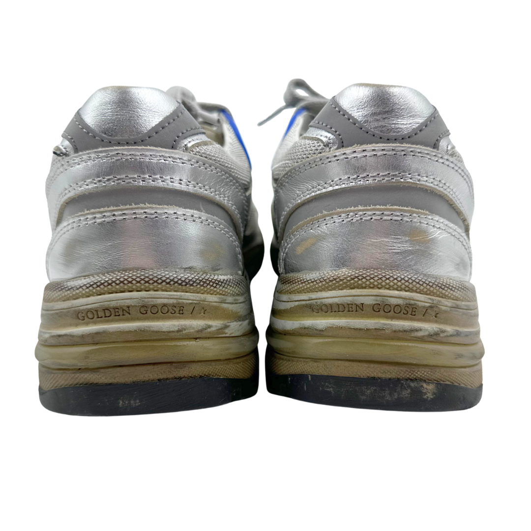 Golden Goose 7 37 Blue/Silver Dad Star Sneakers