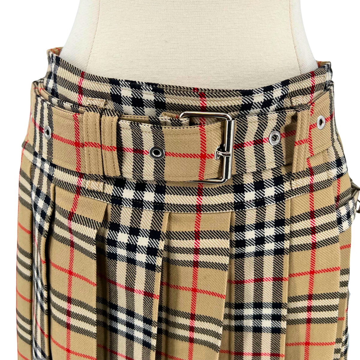 Burberry Check Skirt