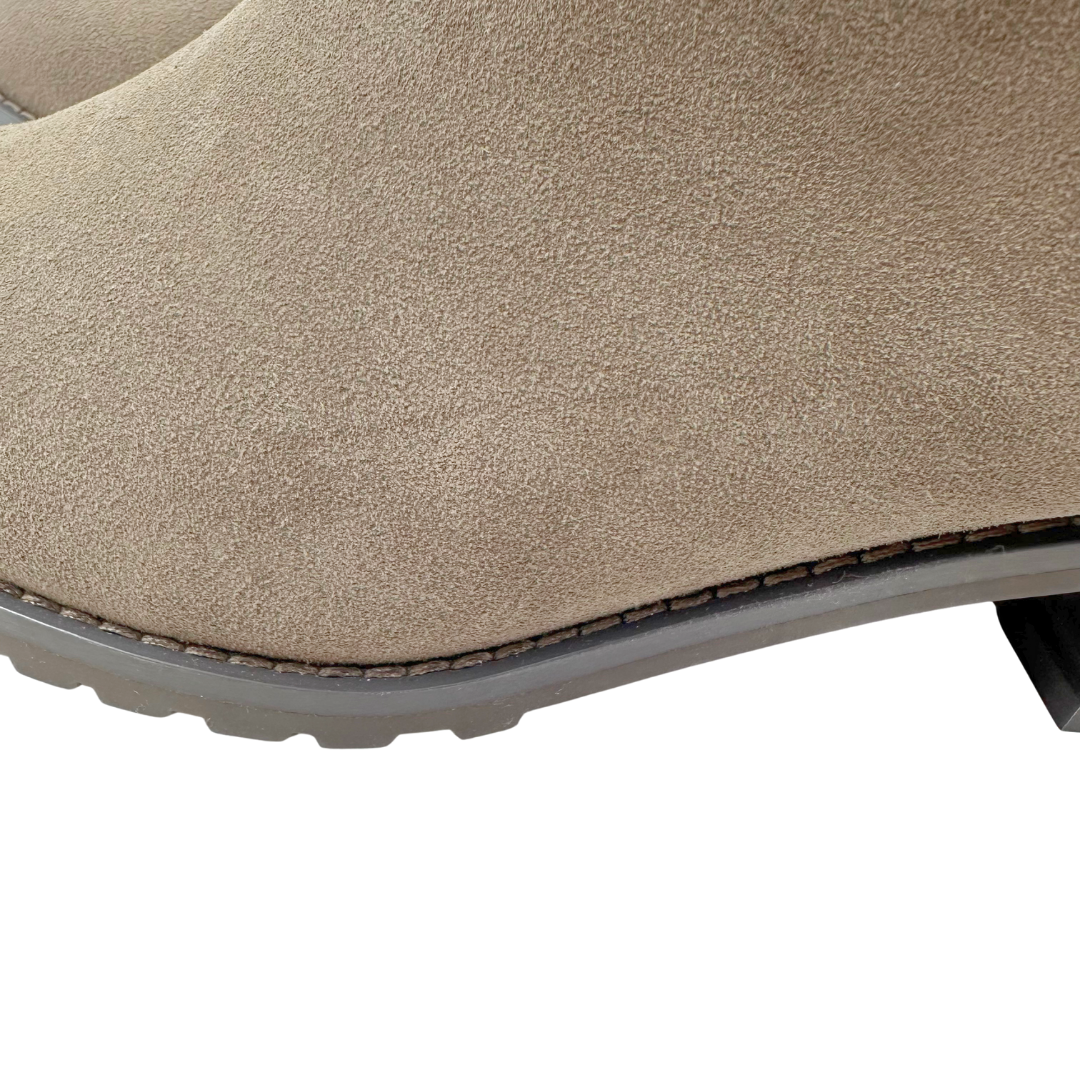 Blondo 7.5 Grey Suede Boots