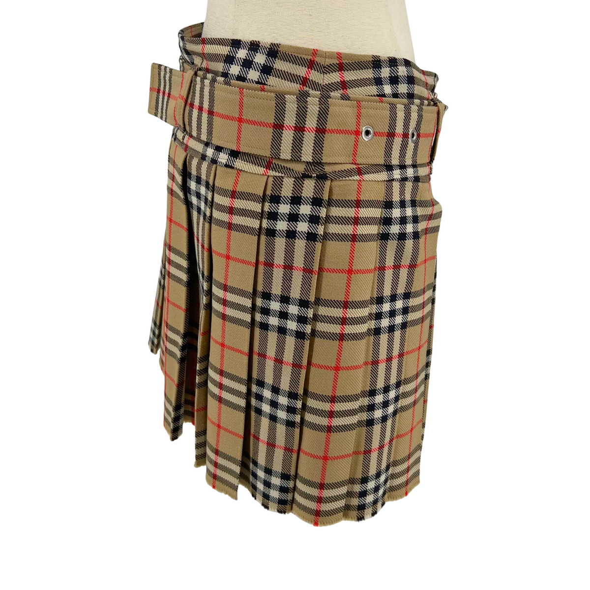 Burberry Check Skirt