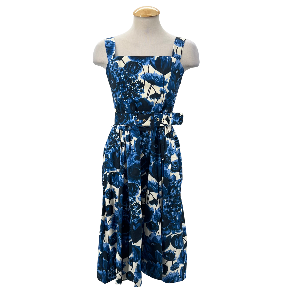 Cara Cara White/Blue Dress