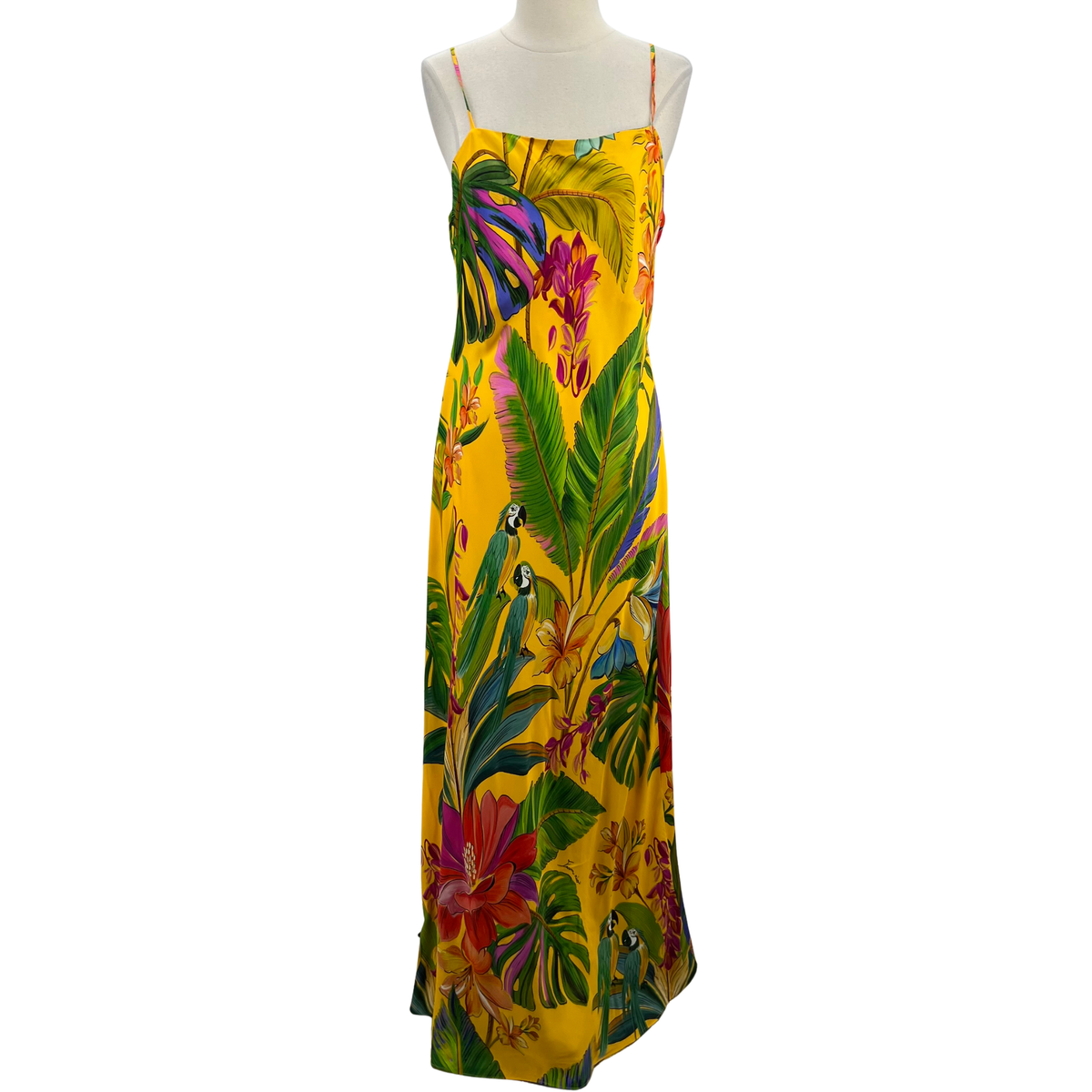Farm Rio Yellow Maxi Dress