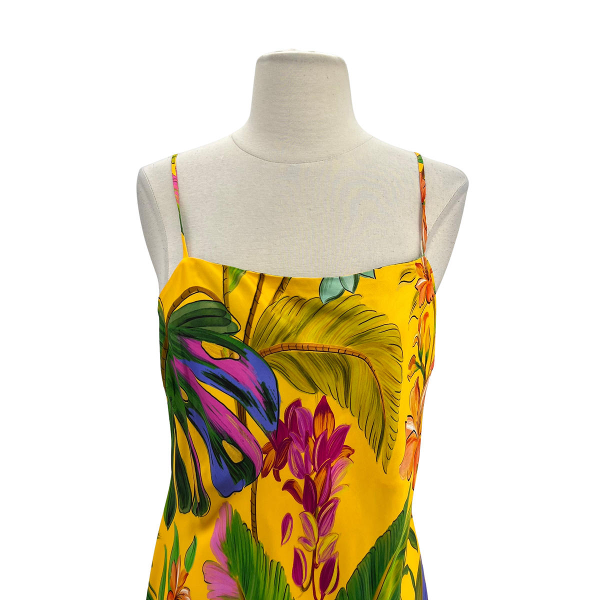 Farm Rio Yellow Maxi Dress