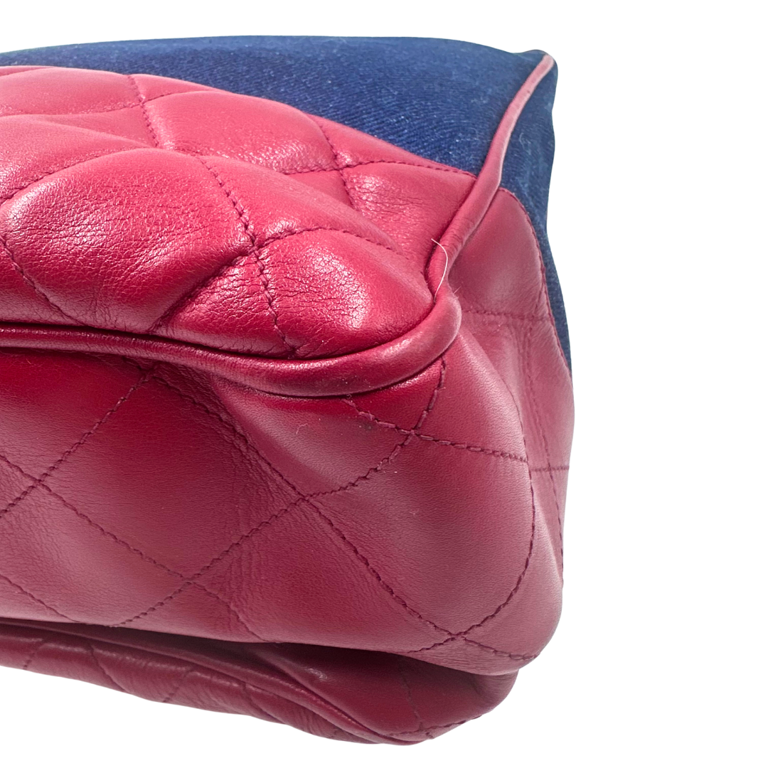 Chanel Denim Chain Tote