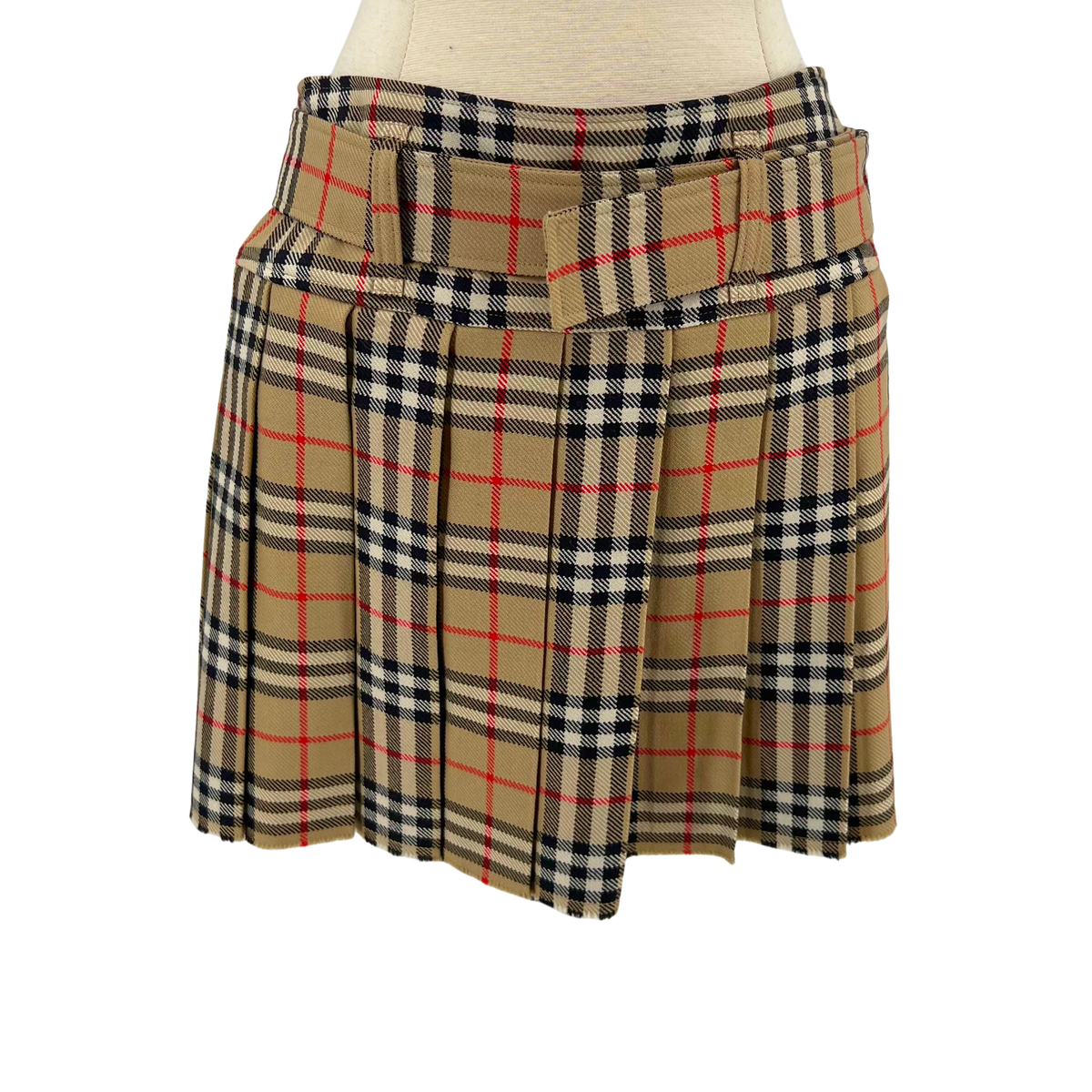Burberry Check Skirt