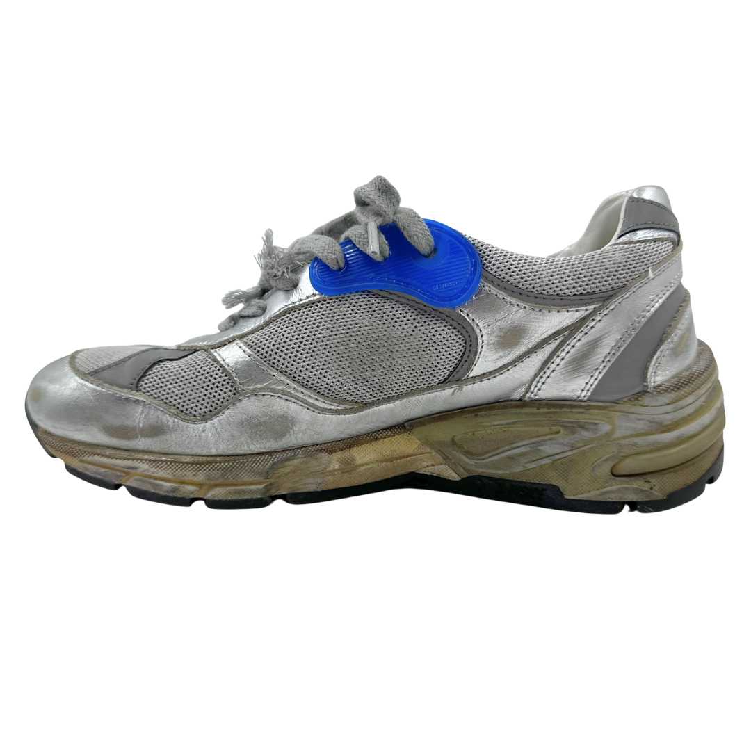 Golden Goose 7 37 Blue/Silver Dad Star Sneakers