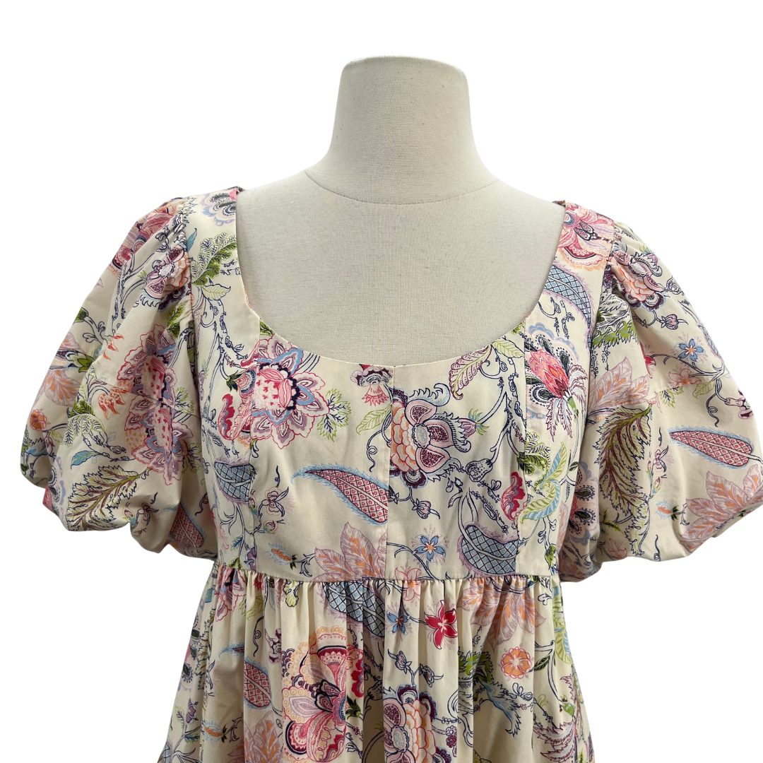 Cinq a Sept Cream/Multi Dress