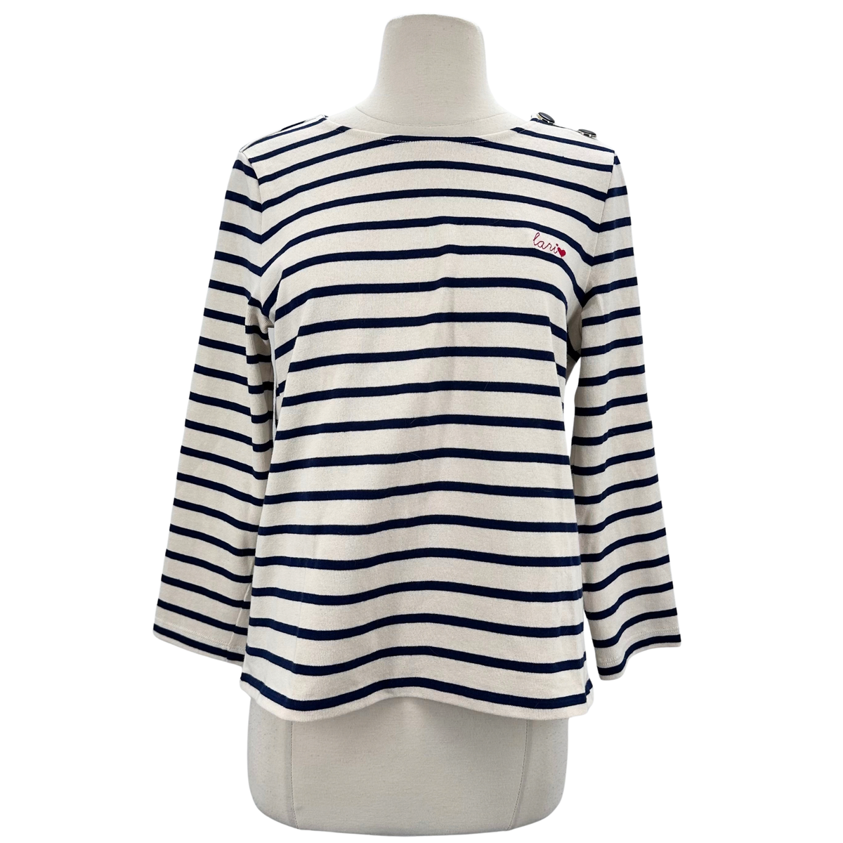 Sezane Size S Cream Long Sleeve