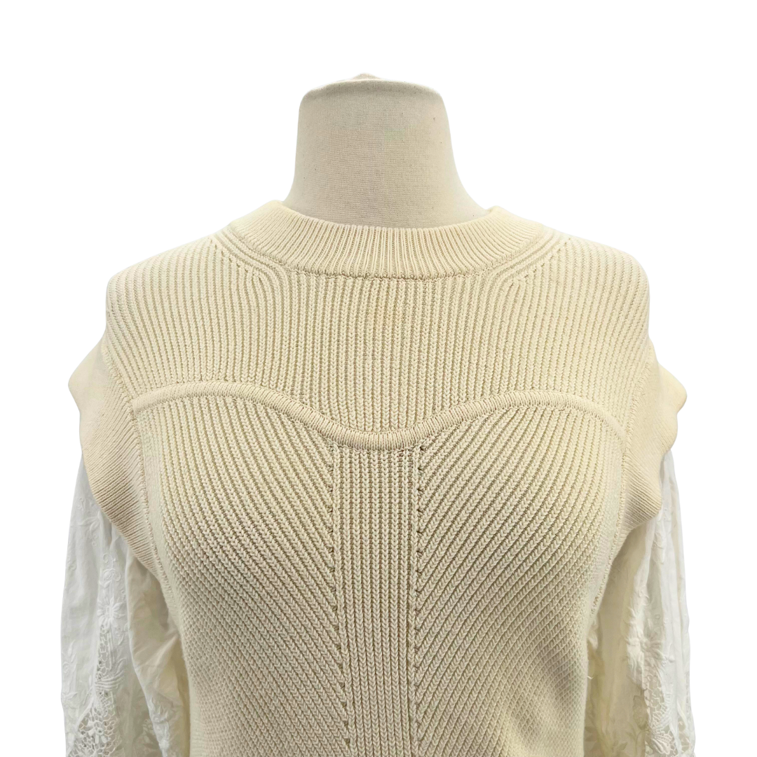 ba&sh Ivory Sweater