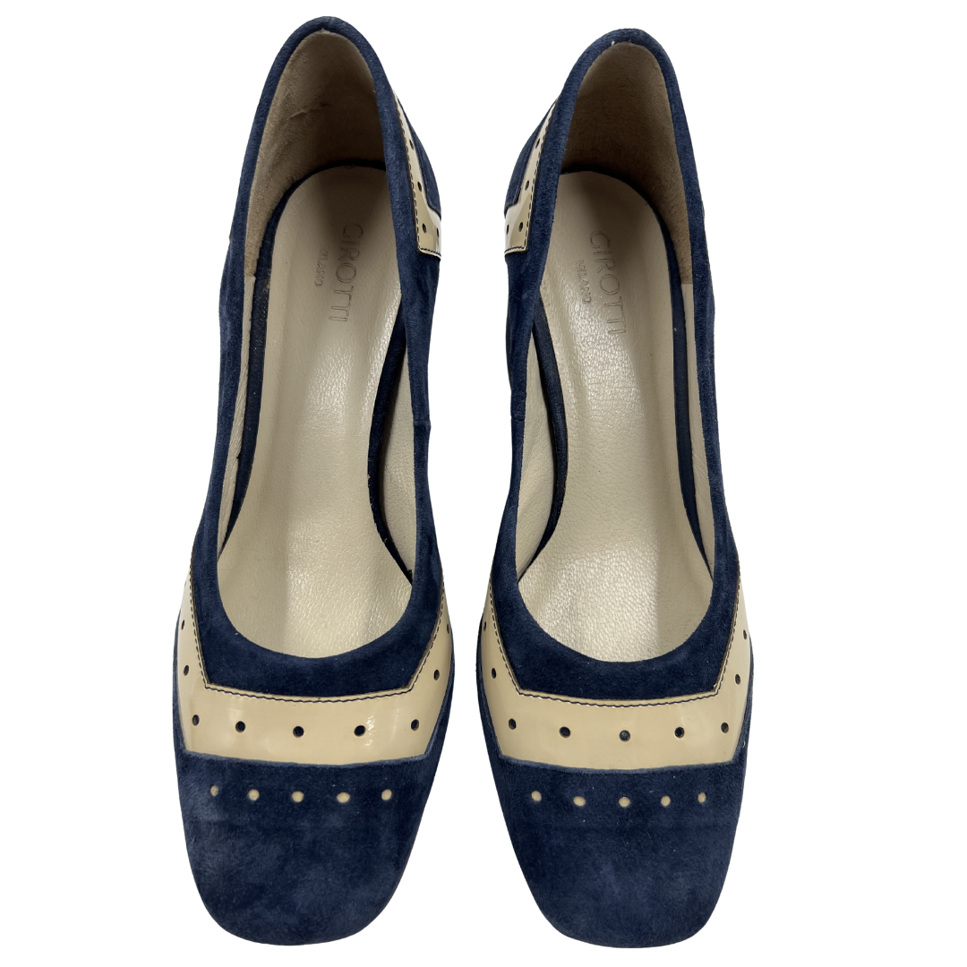 Girotti 40 Blue Pumps