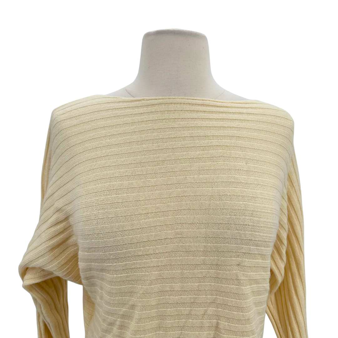 Vince Yellow Knit Top