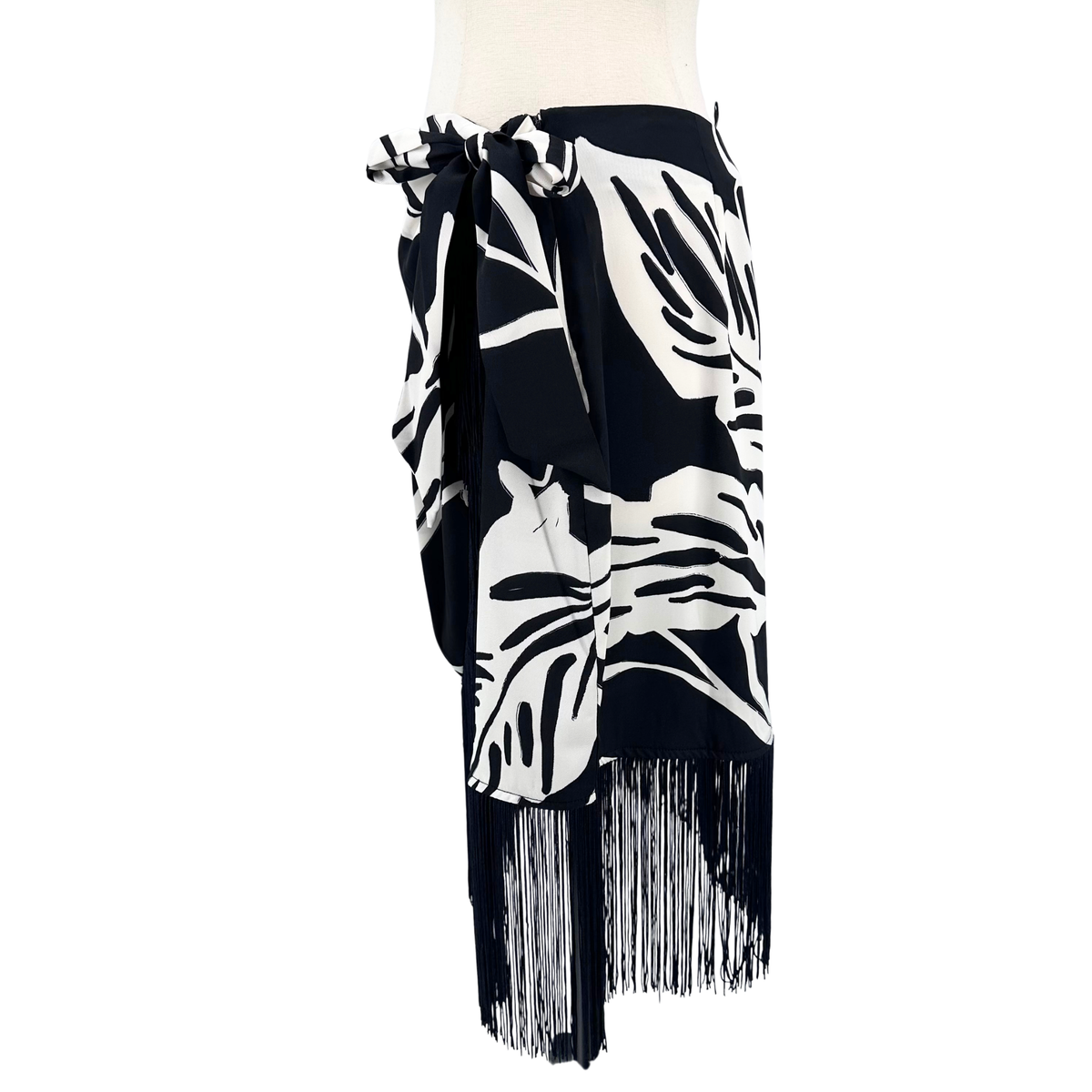 INC Black/white Skirt