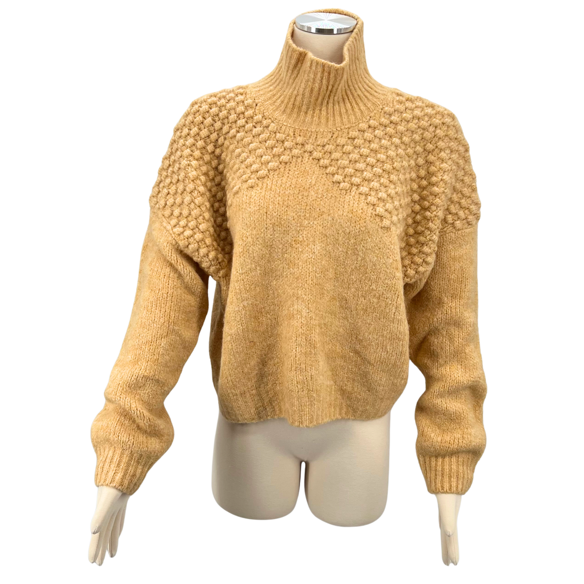 Free People Camel Sweater