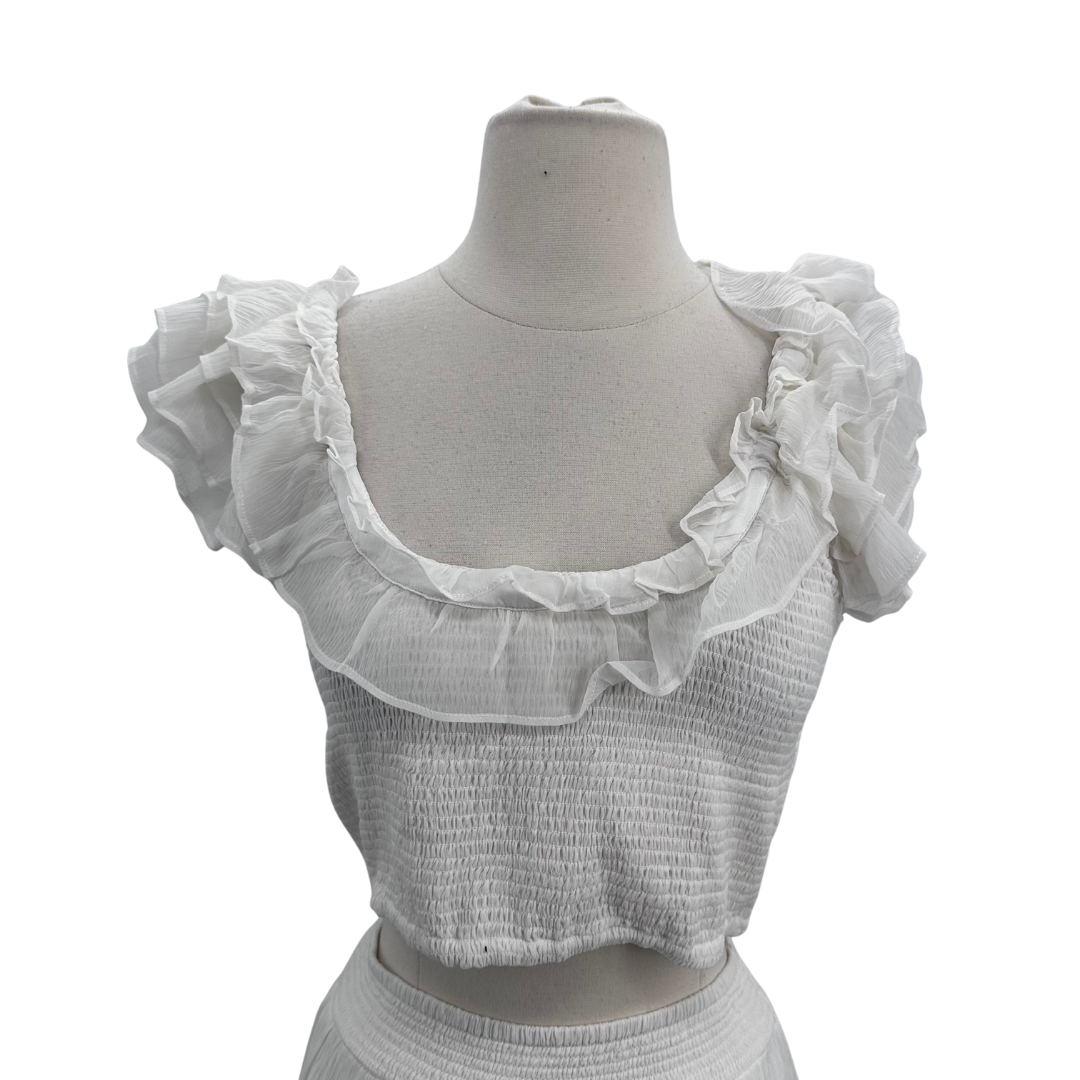 CLEOBELLA White 2 PC Dress