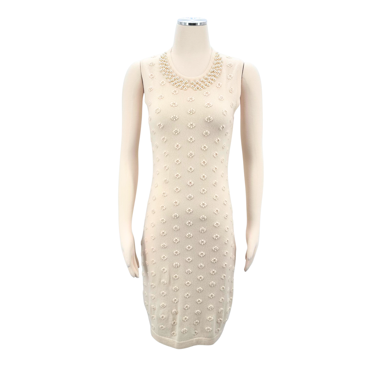 Chanel Cream 2 PC Short Set