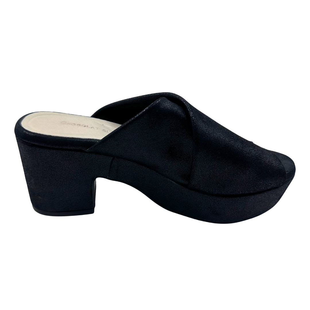 Chocolat Blu 8 Black Heels