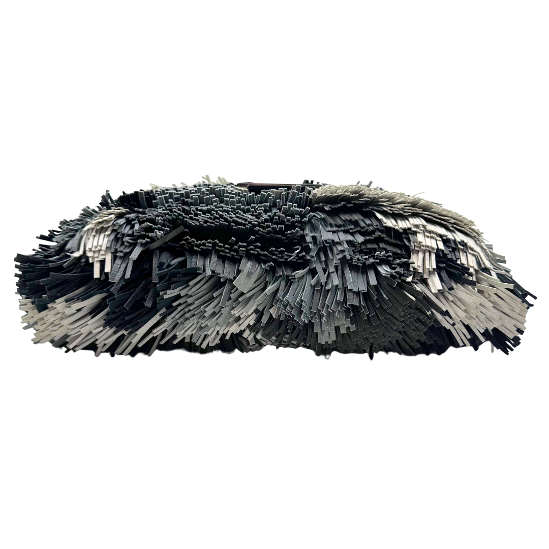 Fendi The Fringed Leather Baguette