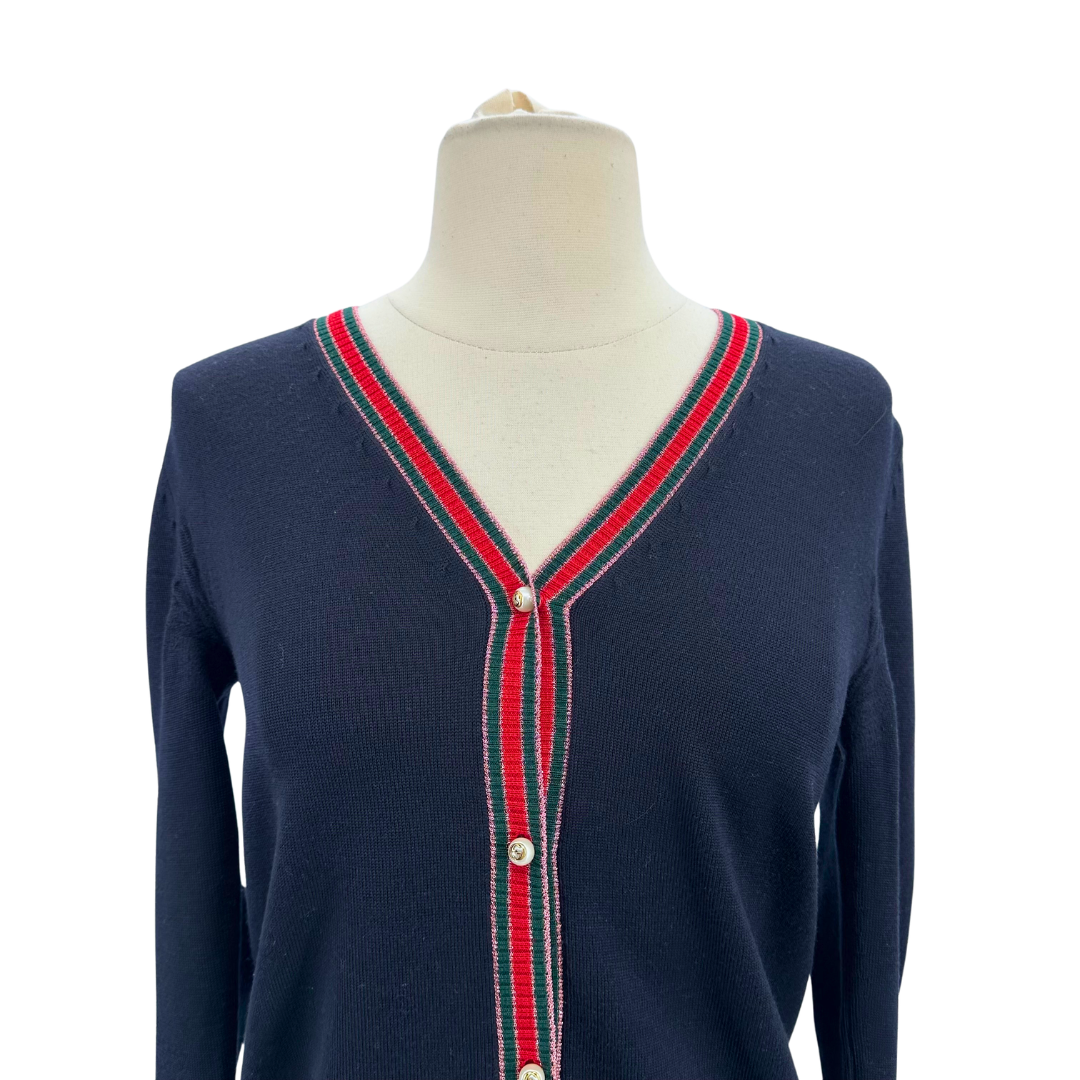 Gucci Navy Cardigan