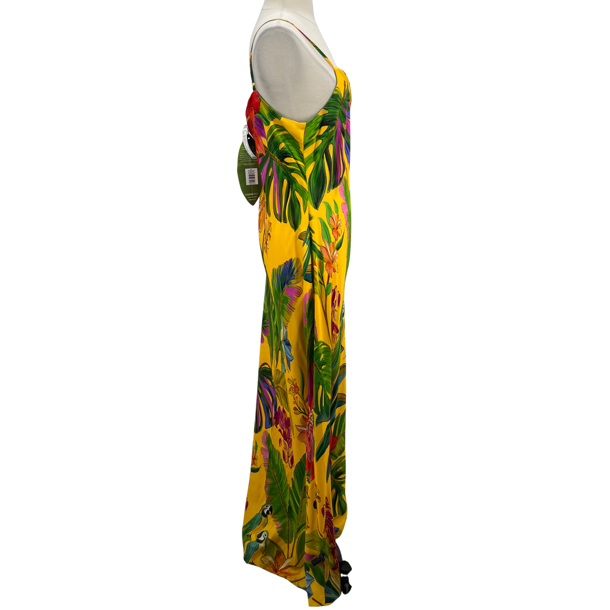 Farm Rio Yellow Maxi Dress
