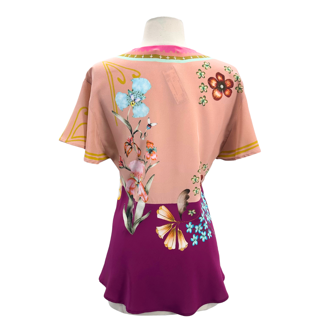 Etro Size 42 Pink Blouse