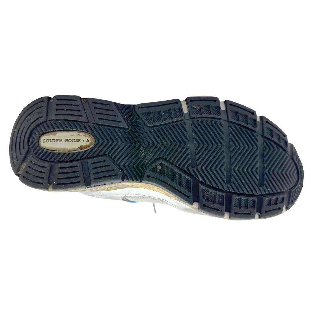 Golden Goose 7 37 Blue/Silver Dad Star Sneakers