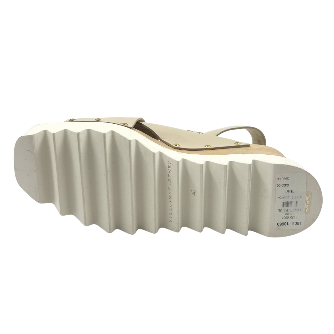 Stella McCartney 10 Tan Sandals