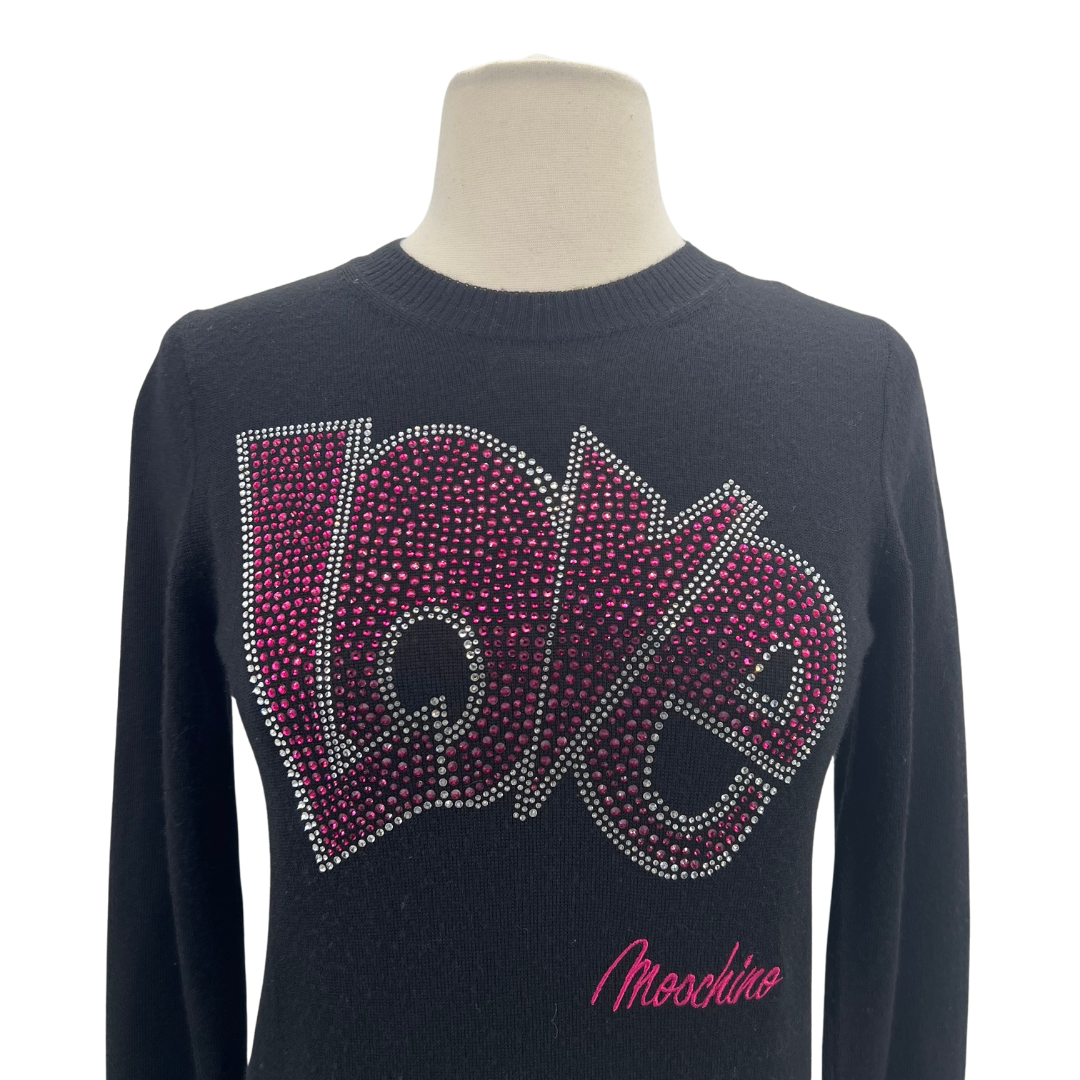Love Moschino black/pink Sweater