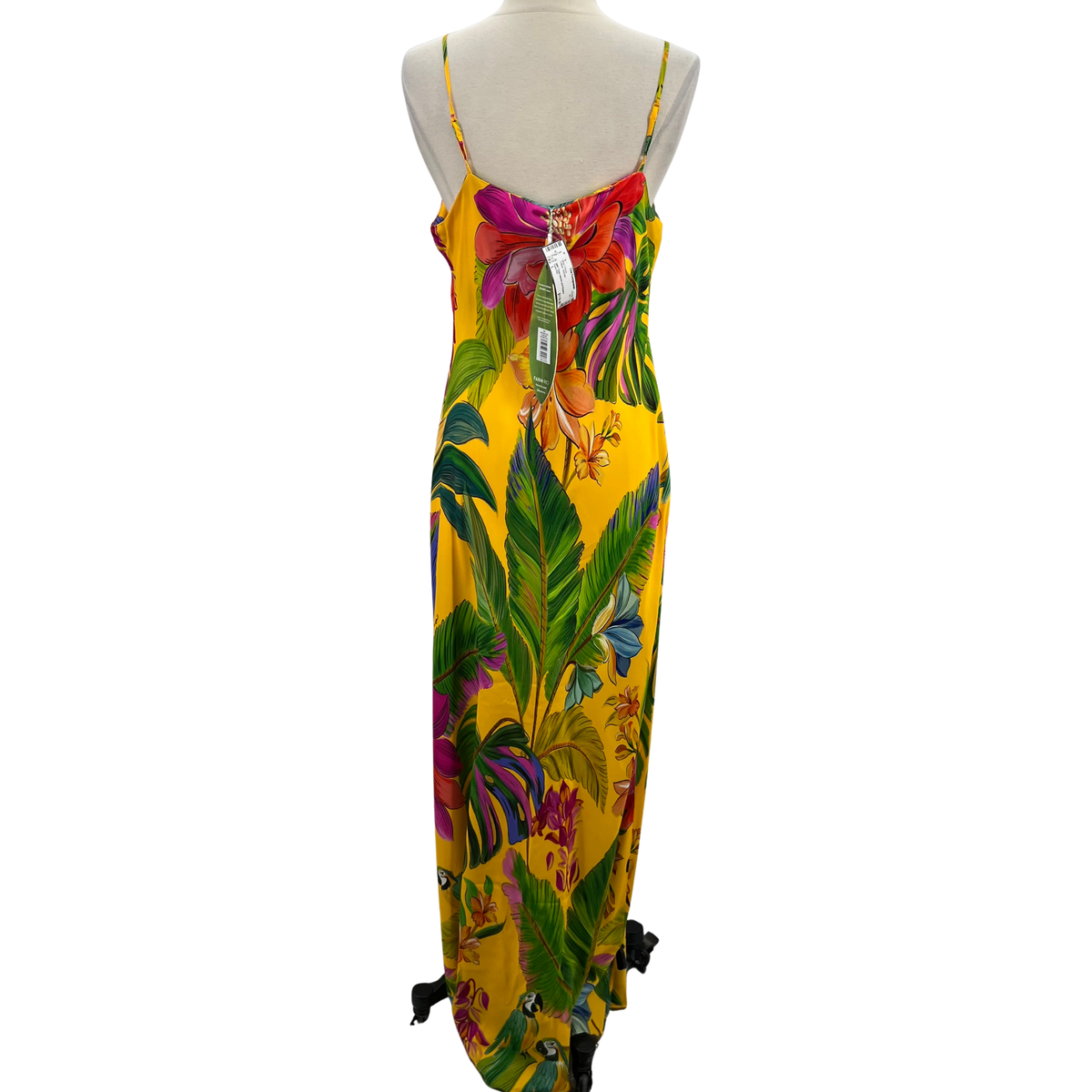 Farm Rio Yellow Maxi Dress